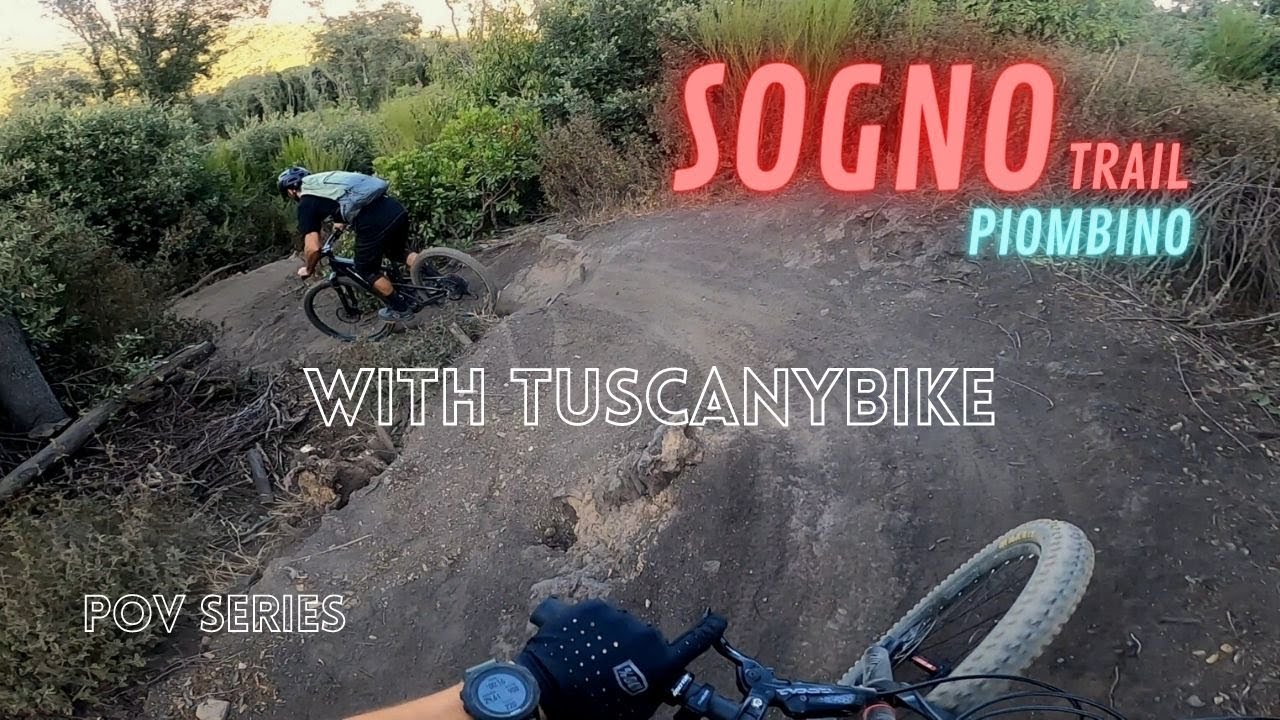 MTB POV SERIES - SOGNO trail Piombino - a dream singletrack by TuscanyBike 🤩
