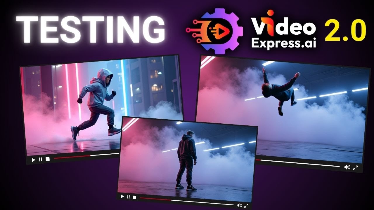 Тестирование Video Express 2.0 AI с различными стилями движения