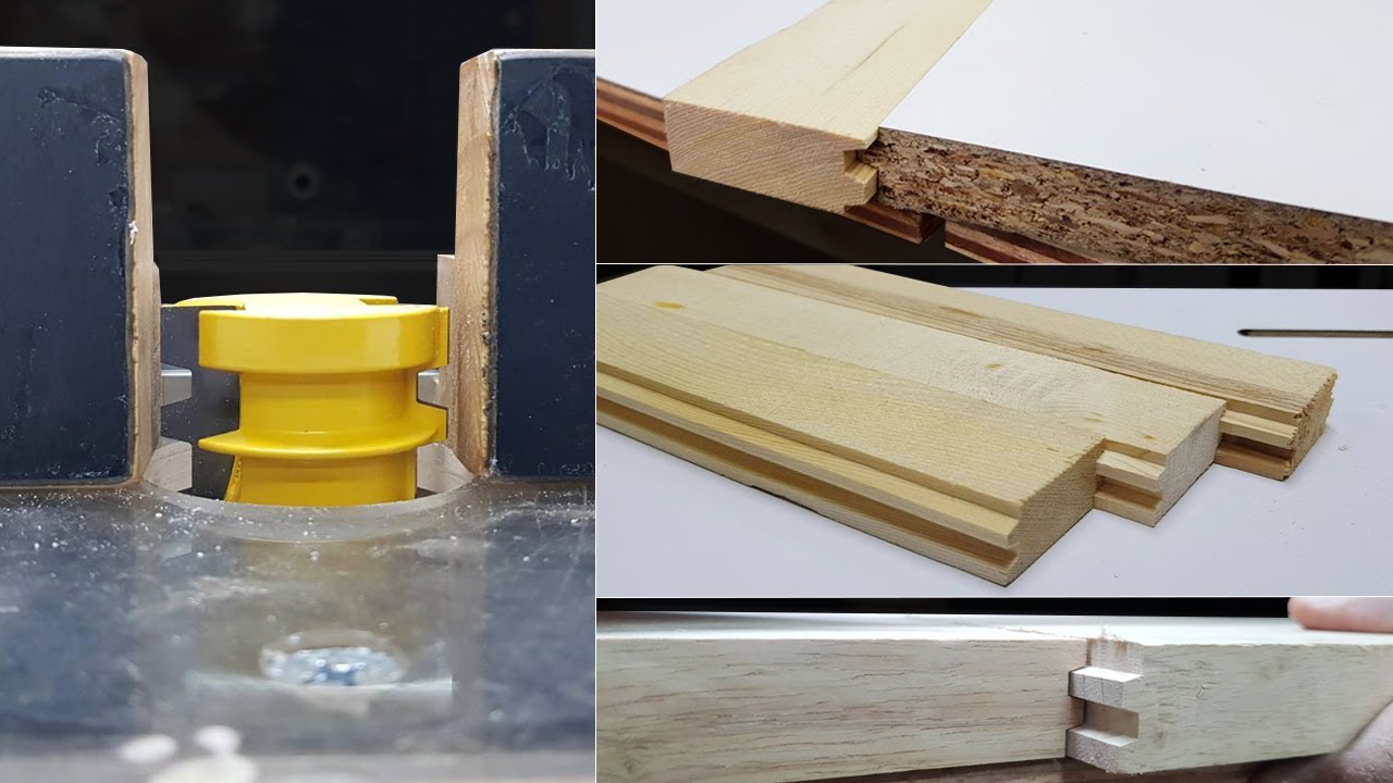 EP.669 Router bit ดอกเร้าเตอร์ตีลิ้นเข้าไม้