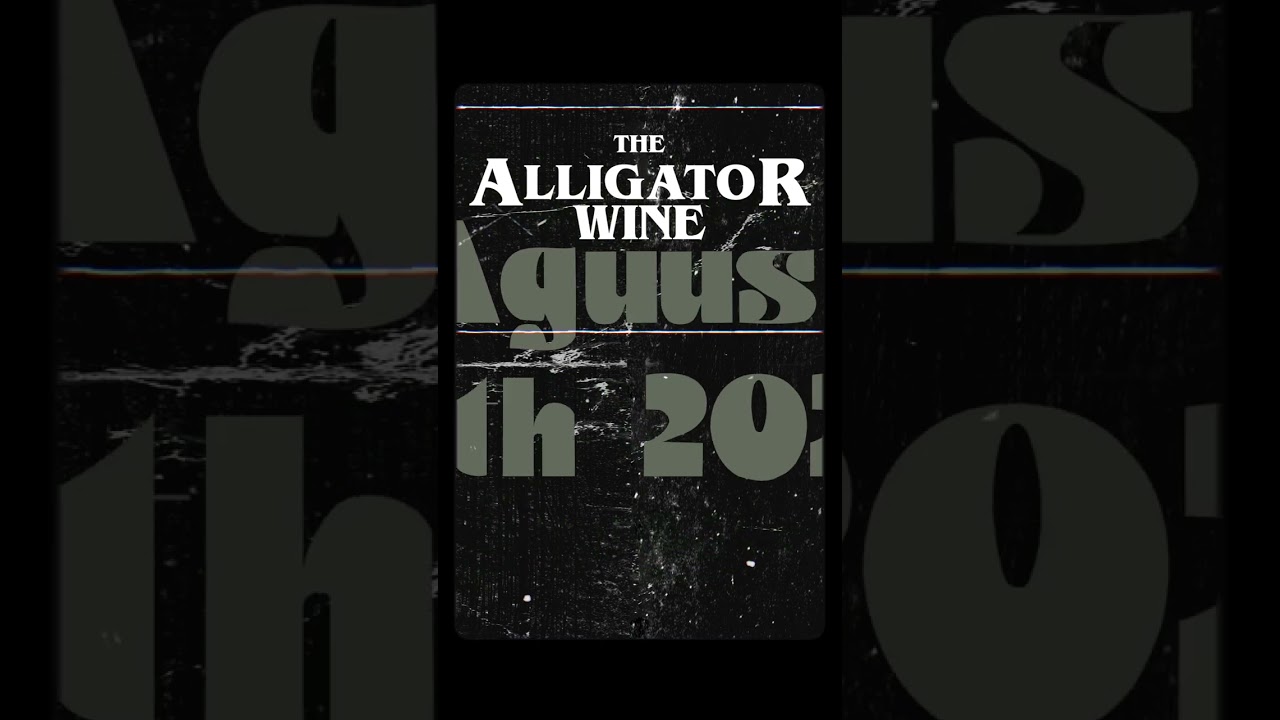 The Alligator Wine  - The One Who Knocks video premieres today 6pm!