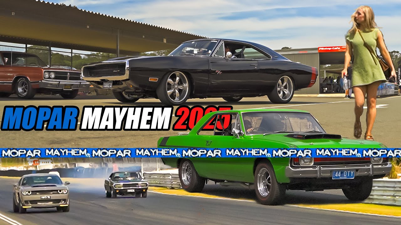 MOPAR MAYHEM '25, 4K, Drags, Roll Racing, Sprints, Family Cruise ,Track Day, Skids - Lakeside QLD