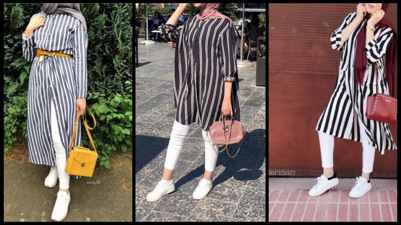 Stylish striped kurti designs |@Afshanvlogs656 | lining kurti designs | lining kurti, designs