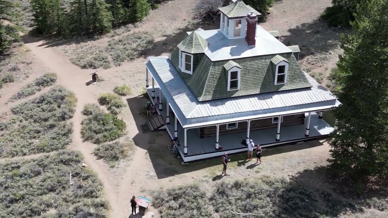 Interlaken Hotel at Twin Lakes by Drone