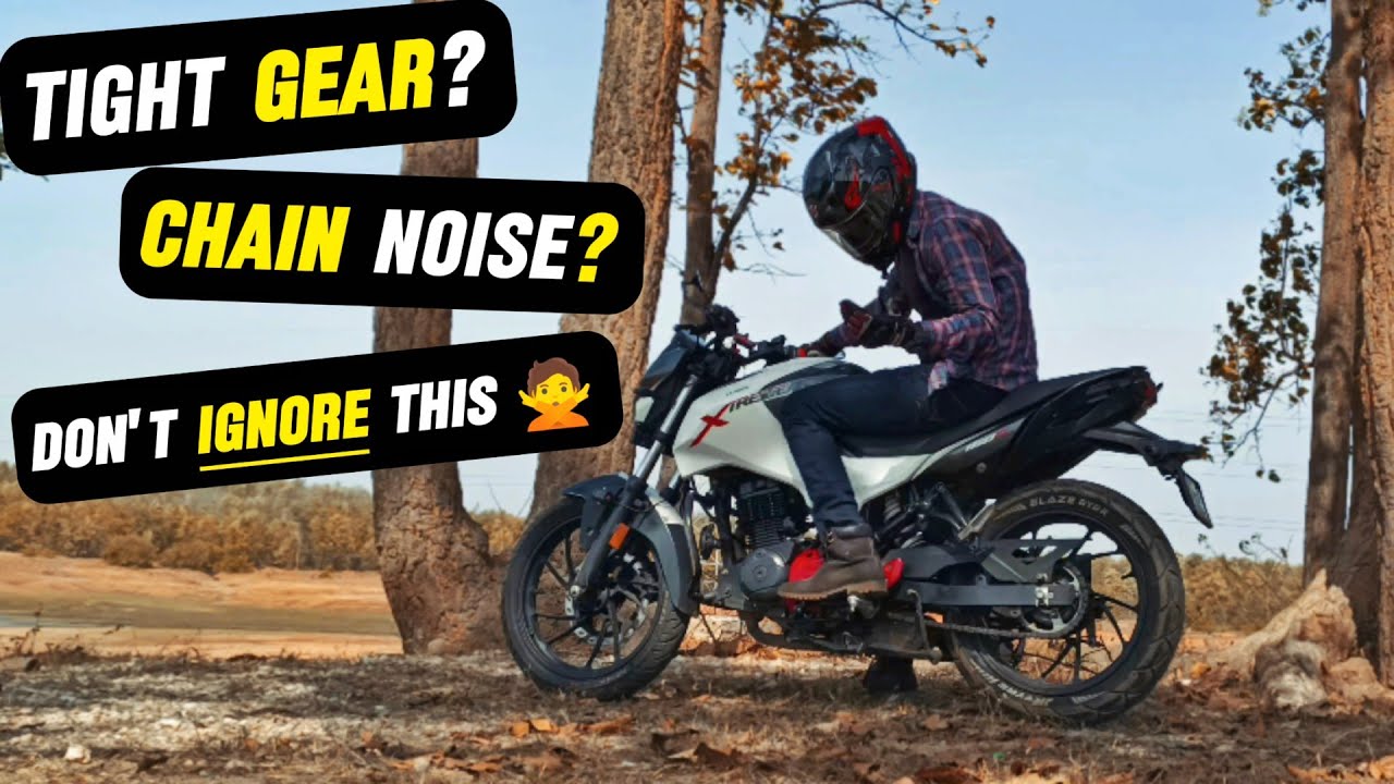 AVOID CHAIN DAMAGE & FIX TIGHT GEARS : EASY STEPS | AJR7 - [Moto mystique]