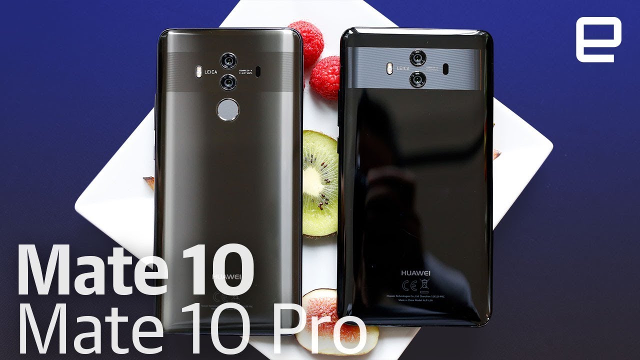 Huawei Mate 10 and Mate 10 Pro hands-on
