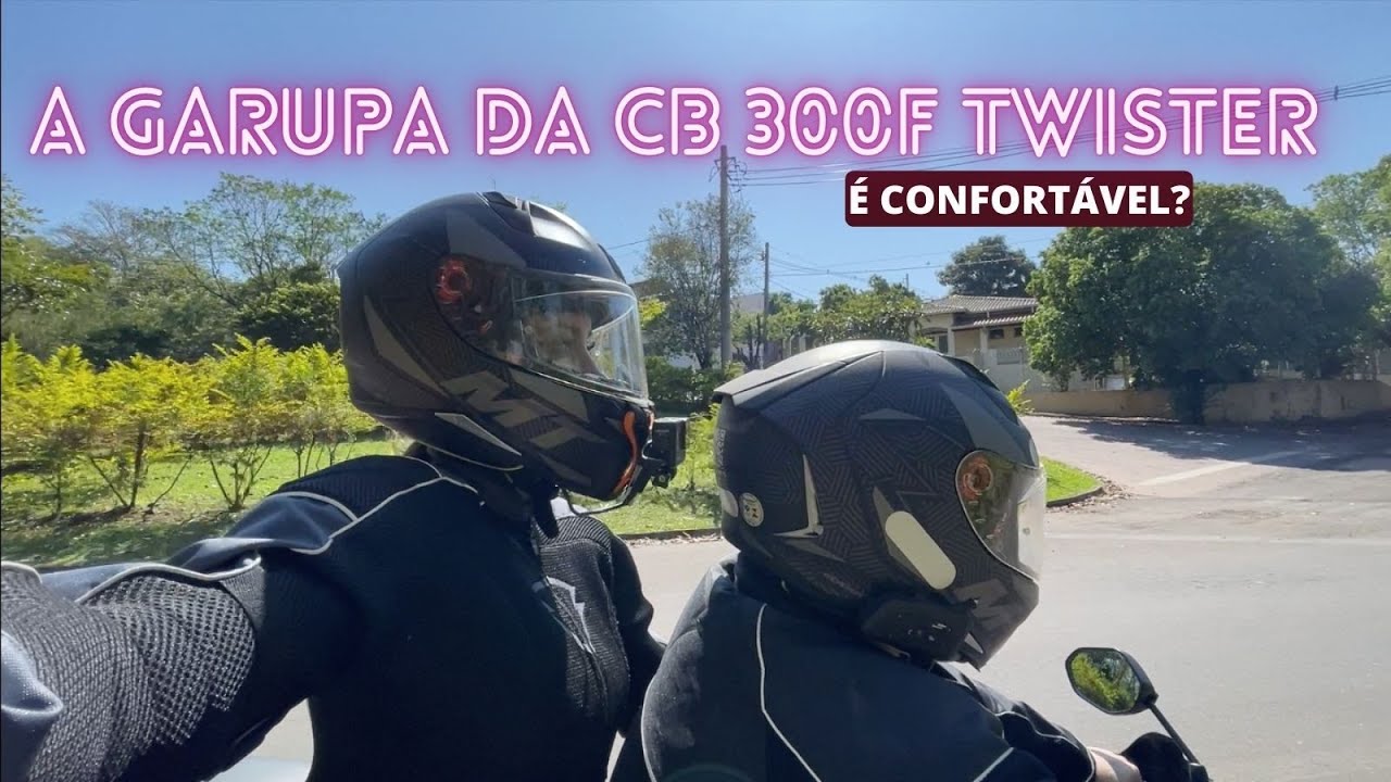 COMO É LEVAR GARUPA NA CB 300F TWISTER? | por Day Miguel ♥︎