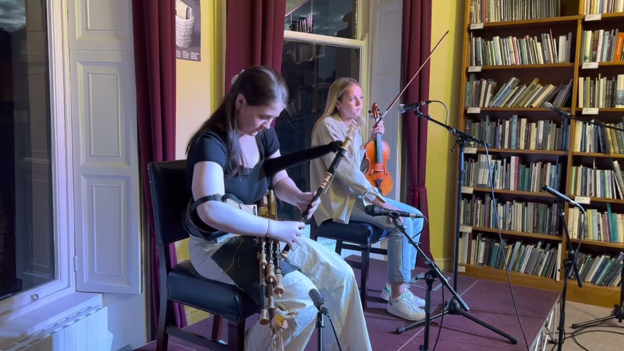 Jennys Welcome to Charlie on Uillean Pipes: ITMA: Culture Night: 23 September 2022