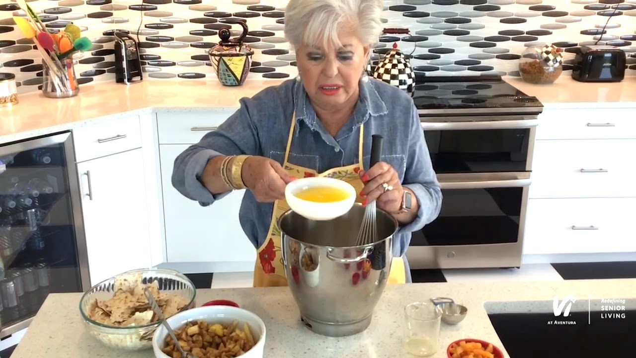 Apple Matzo Kugel - Cooking with Bubbe Series from Vi at Aventura | S1, Ep. 1