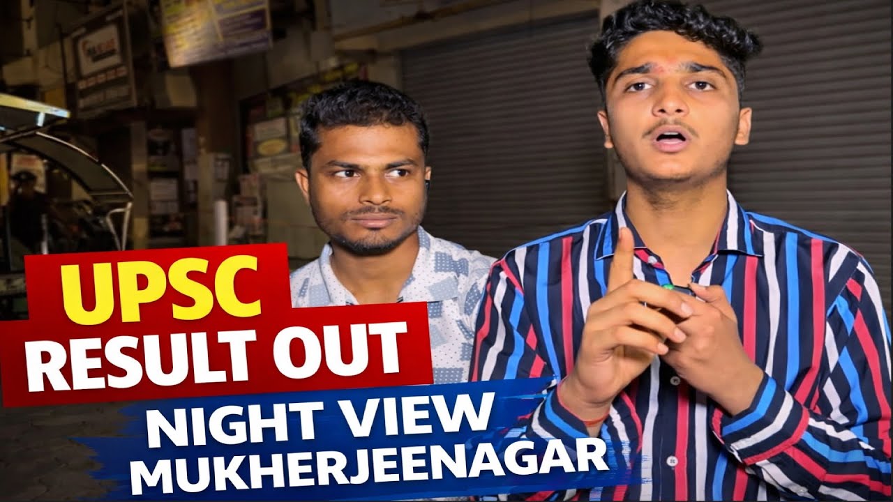 UPSC RESULT OUT ? night view mukhrjeenagar #trending #upscmotvation #upsc #viral #trendingvideo 