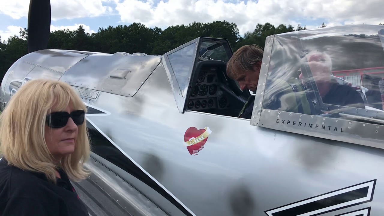 Focke Wulf 190 Replica  -  Testflug mit Pilot Klaus Plasa!!