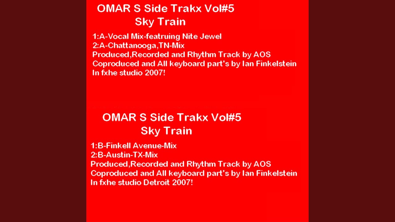 Sky Train (Chattanooga, Tn Mix)