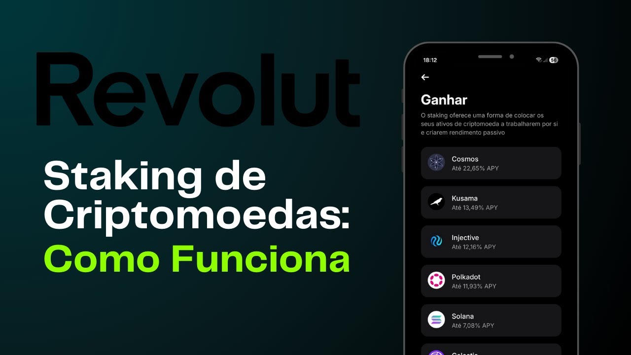 Como Funciona o Staking de Criptomoedas na Revolut | Ganhar at&eacute; 22,65% APY