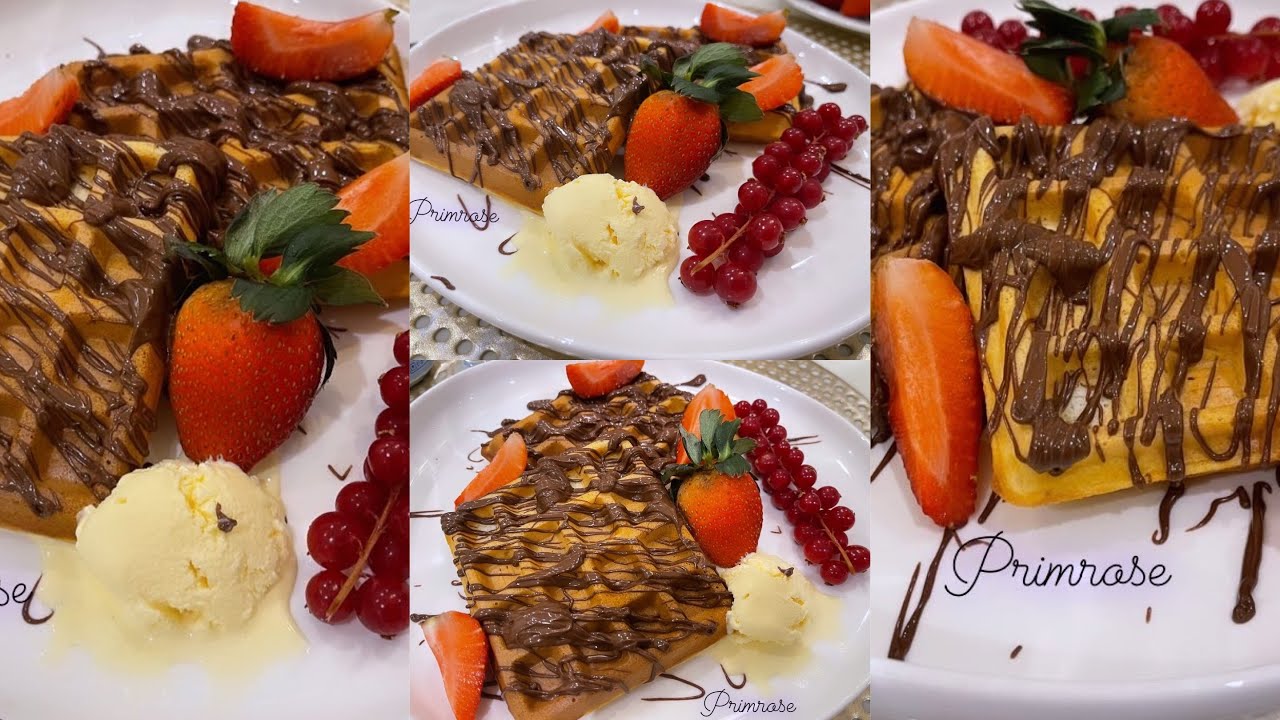 وافل بلجيكي 🇧🇪 🧇 مقرمشين و بنان وصفة ناجحة و ساهلة توجد في دقيقة