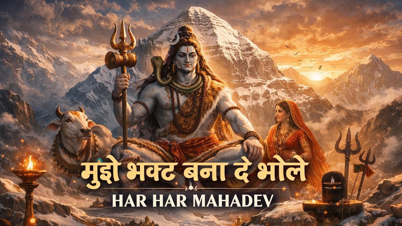  मुझे भक्त बना दे भोले - Mujhe Bhakt Bana De Bhole - शिव जी का बहुत ही प्यारा भजन - Drishti Gupta 