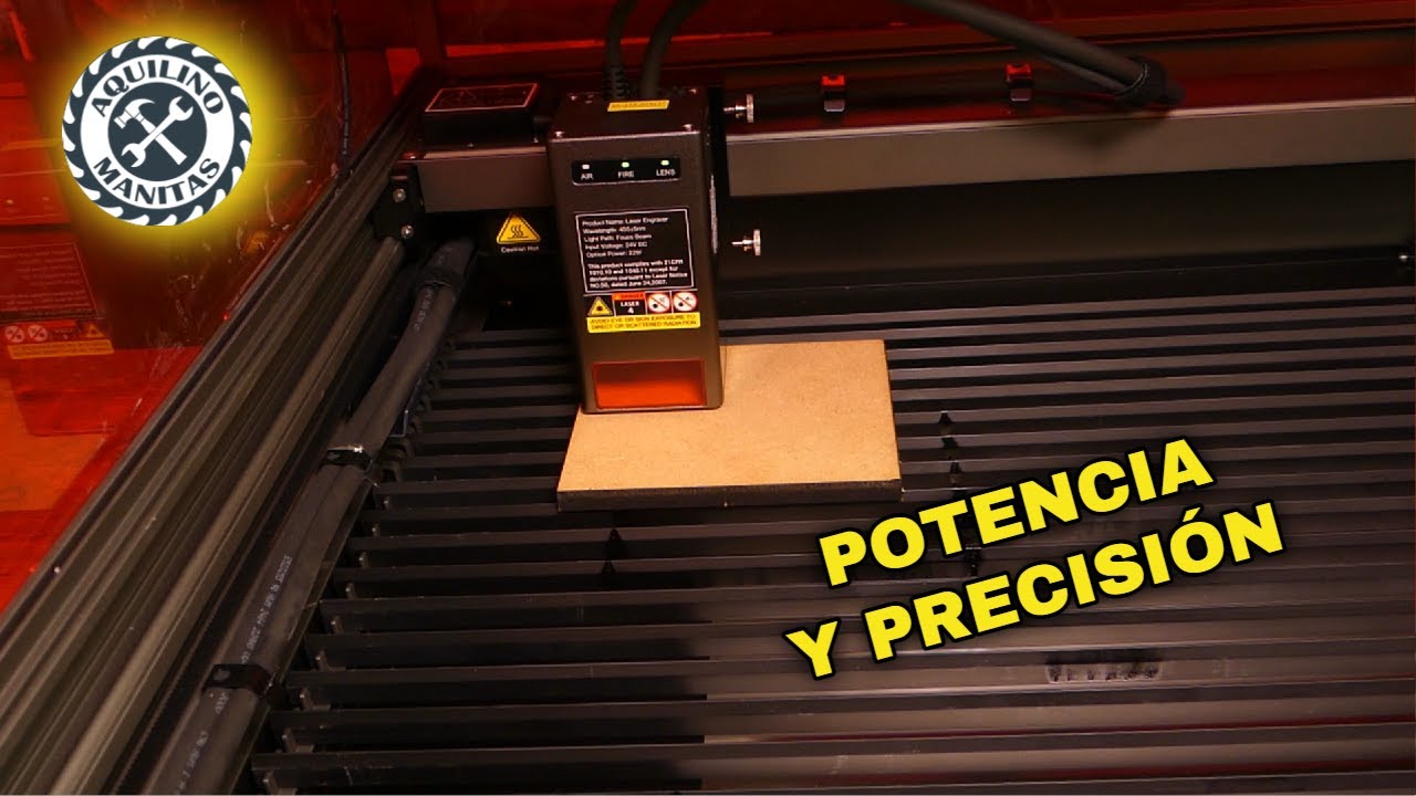 Hazte tus PROPIOS TRABAJOS con CREALITY FALCON 2 Pro 22W, Cortado y Grabado LASER de CALIDAD!!!