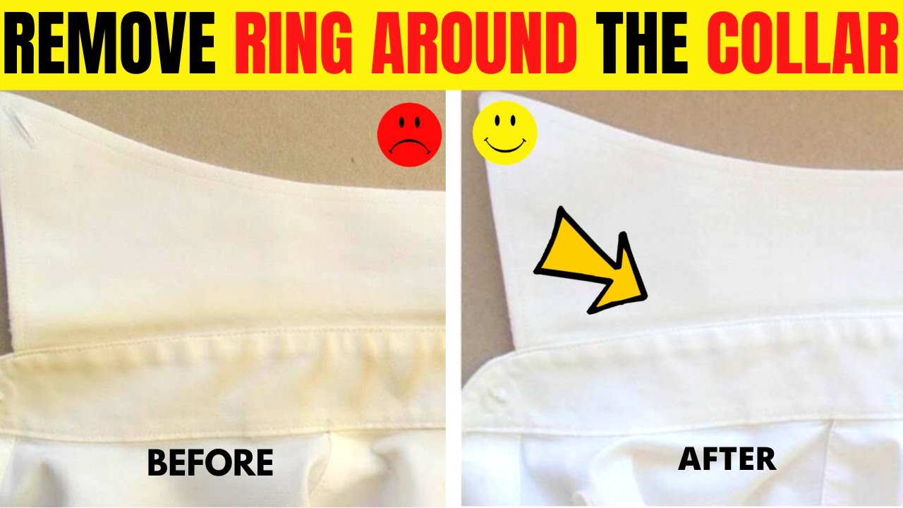 Best Way to Remove Ring Around the Collar Stains With Vinegar & Baking Soda
