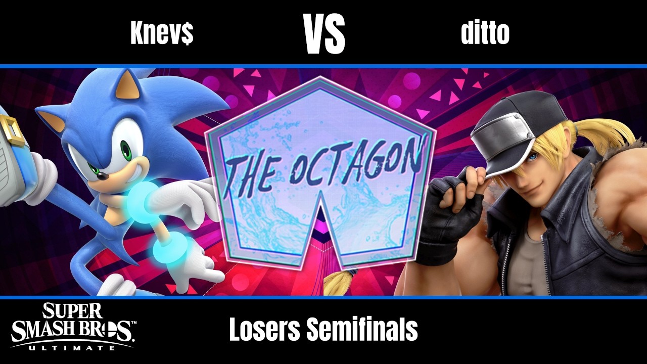 Knev$ (Sonic) vs ditto (Terry) - Ultimate Losers Semifinals - Octagon #150