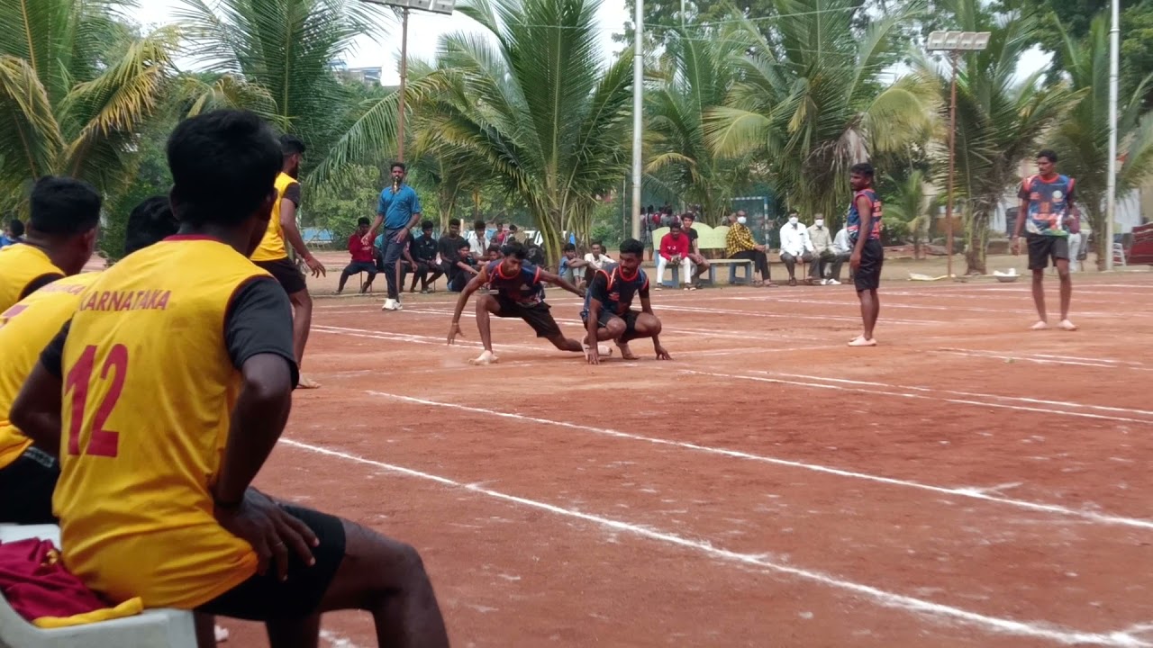 30th Senior South Zone Men Kho Kho match ll Karnataka vs Telangana ll turn 3
