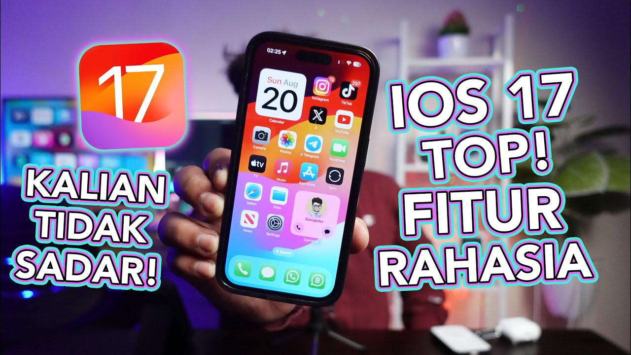TOP! Fitur iOS 17 yang Rahasia Pada iPhone, Kalian Tidak Sadar! Sangat Membantu!