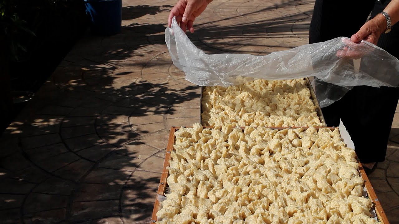 #4 Making Trahanas with grandma Lampidona | Cypriot Grandmothers Stories