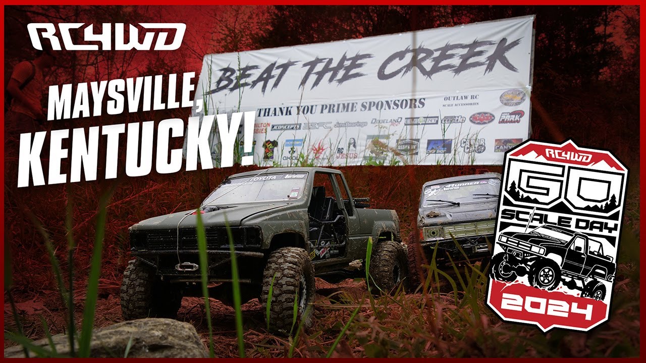 GoScaleDay 2024 RC4WD Goes to Beat The Creek!