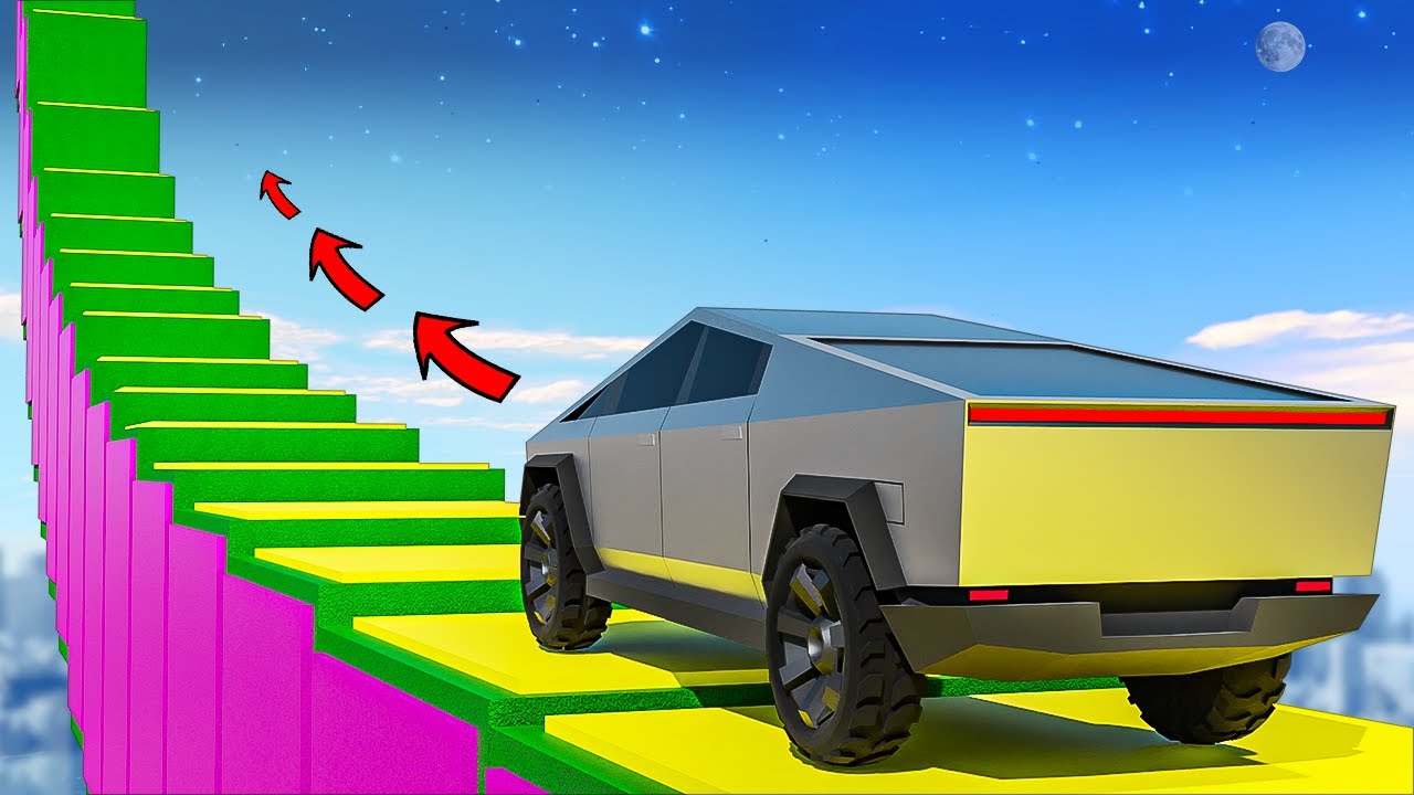 Which truck can climb the most stairs in GTA 5?