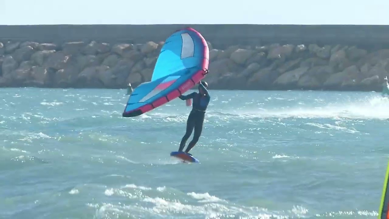 Almerimar 18 01 2024 bei Victor Fernandez Windsurf  Kite  Foilsurfen lernen