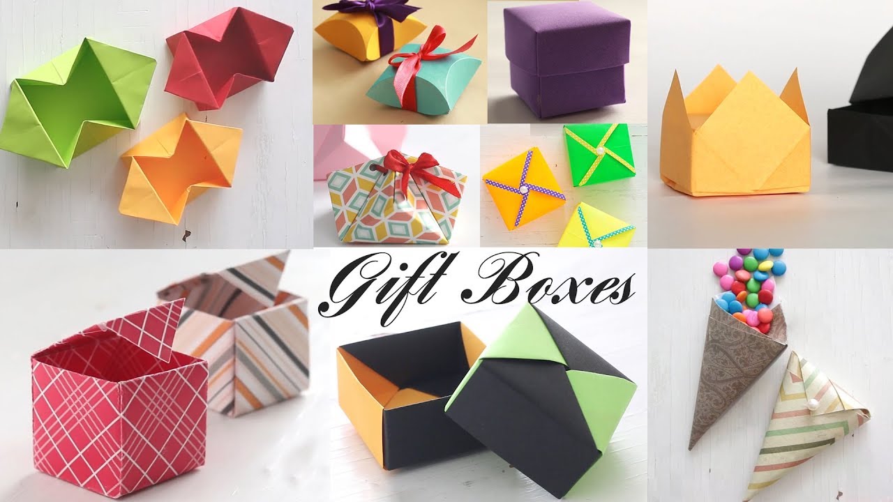 Top 10 Gift Box | Paper Boxes | DIY Activities