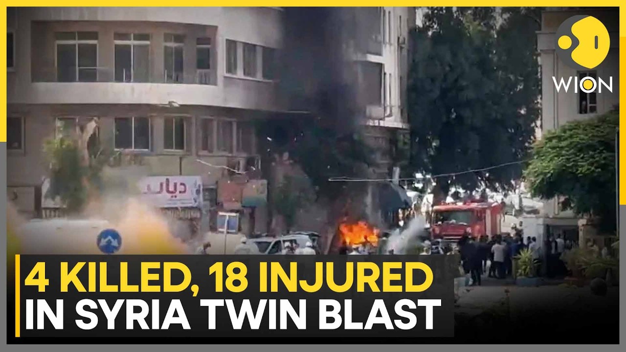 Damascus Explosion: Two Bombs Hit Damascus Hotel Area During Macron&rsquo;s Historic Syria Visit