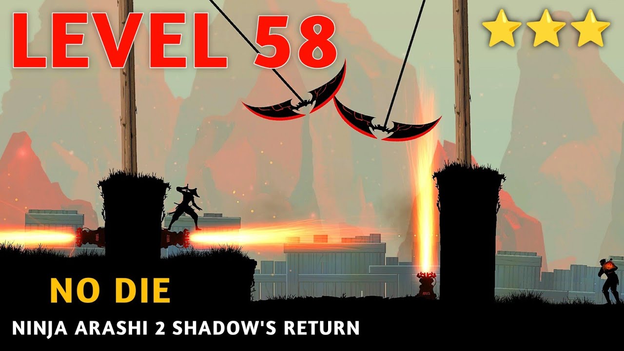 Ninja Arashi 2 Shadow's Return Level 58