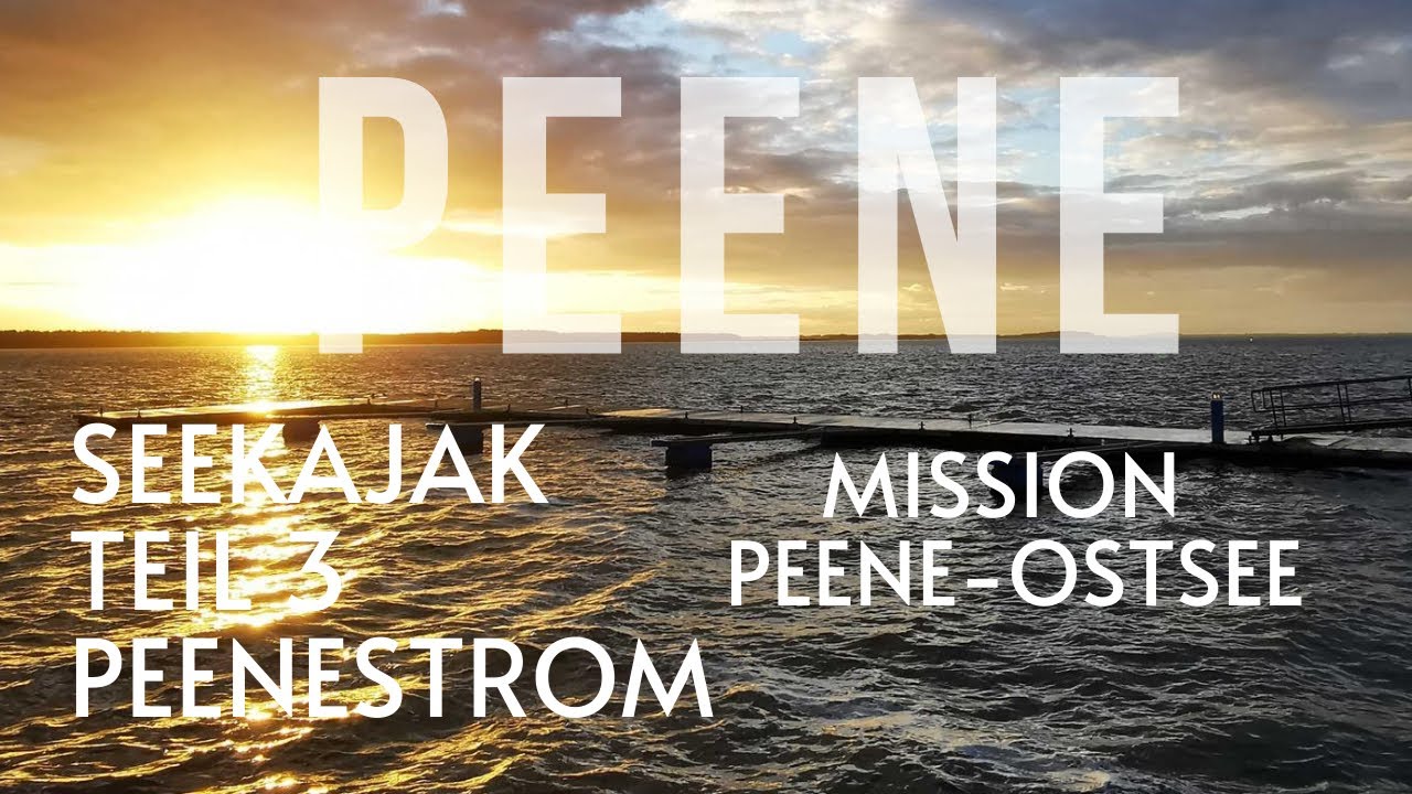 Die Peene mit dem Seekajak Teil 3 #Peenestrom #Mission Peene-Ostsee