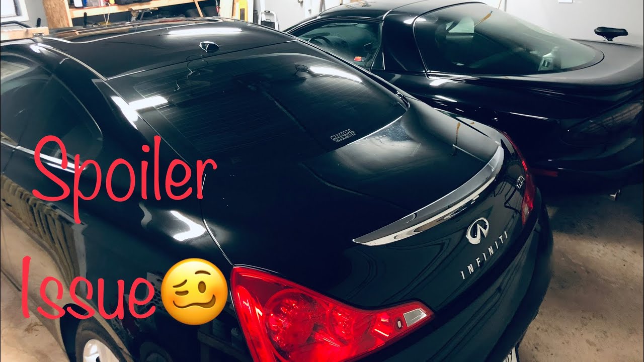 G37 OEM Style Spoiler