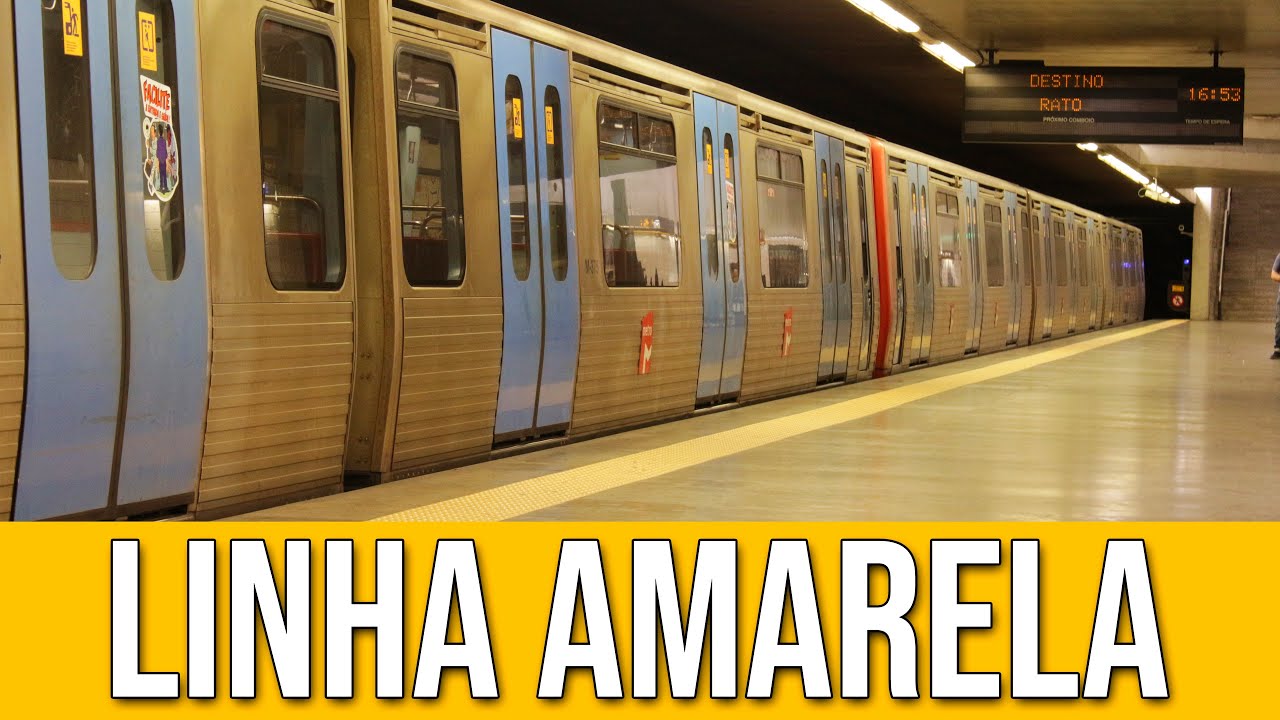 Linha Amarela do Metrô de Lisboa/Portugal