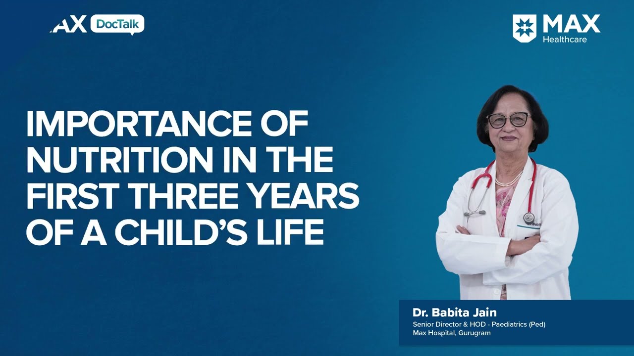 Tips for Good Nutrition for Babies│ Dr. Babita Jain│ Max Hospital, Gurugram