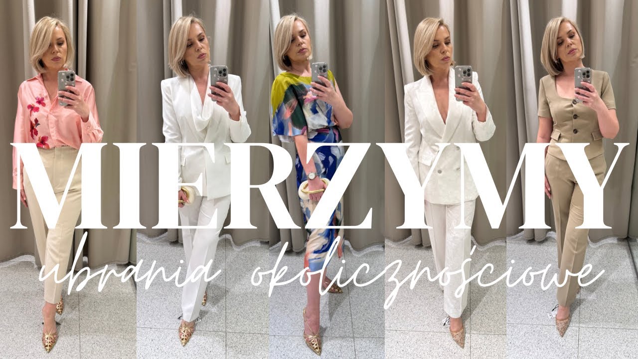 MIERZYMY ubrania okolicznościowe / komunia / chrzciny 🎀 ZARA / RESERVED / H&M