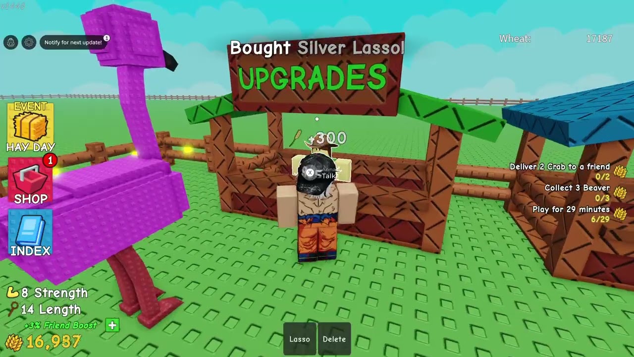 ربلوكس حمودي علي وانا لعبنا ماب الحيوانات