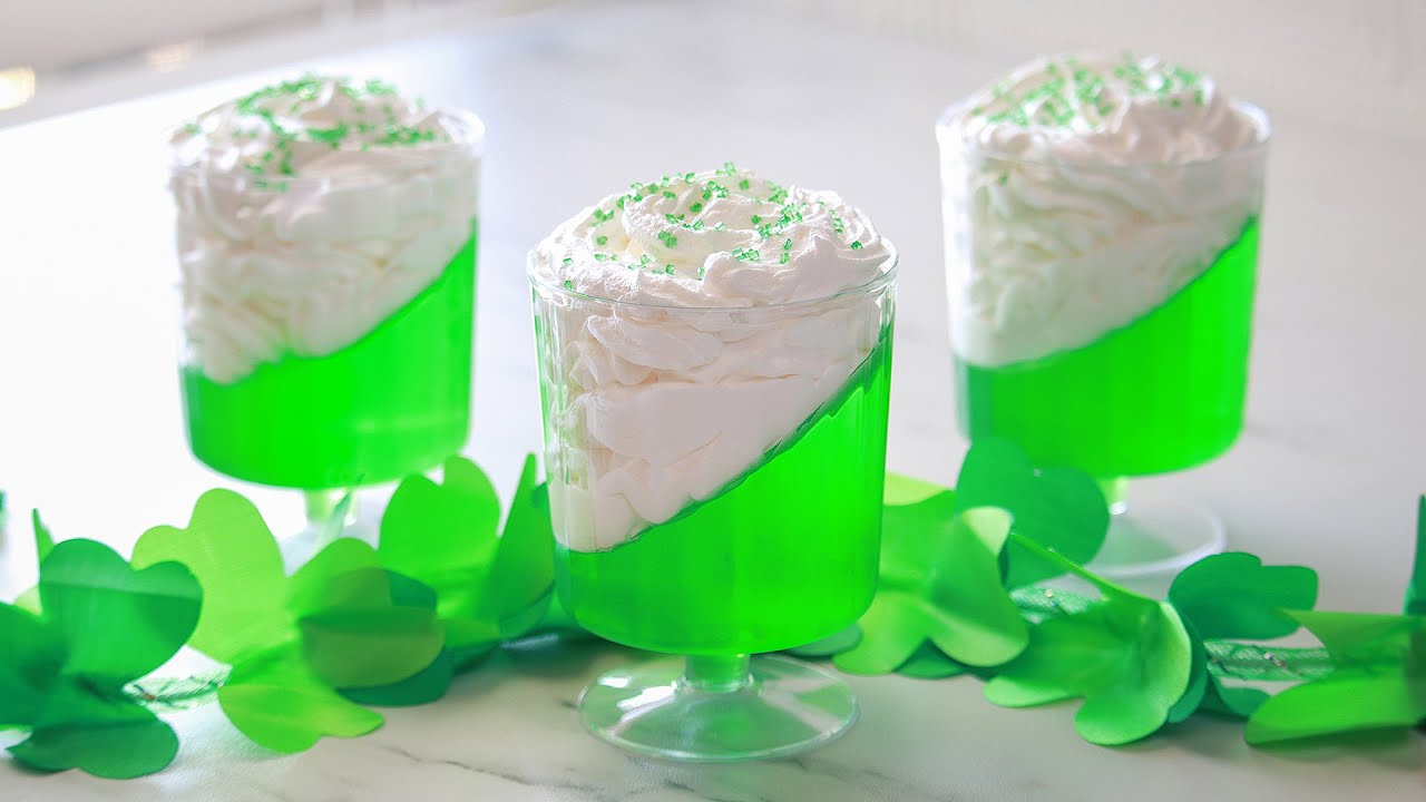 St Patrick's Day Jello