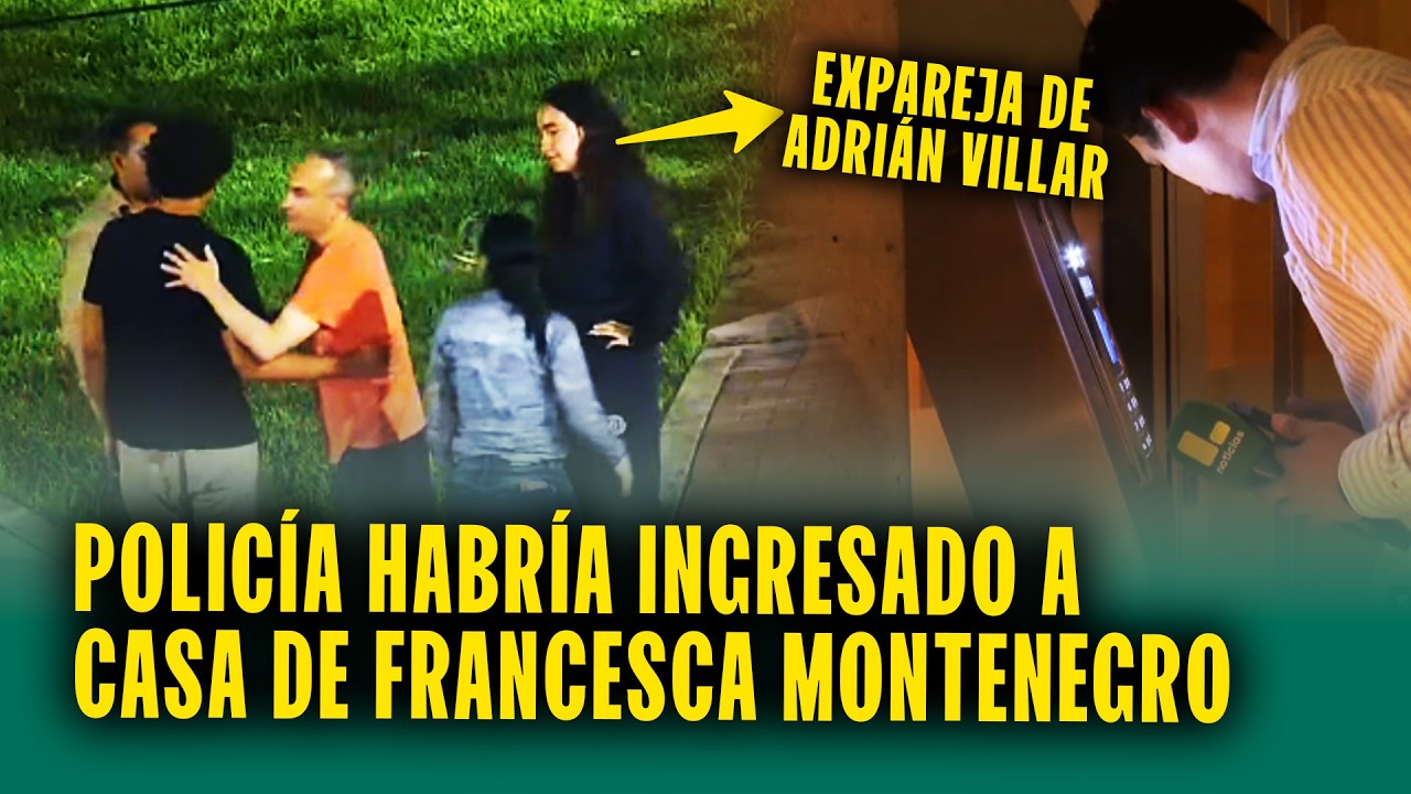 Policía habría ingresado a la casa de expareja de Adrián Villar tras el accidente y se retiró
