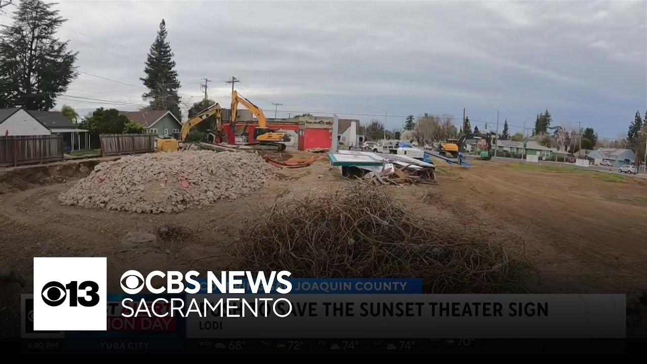 Push underway to save historic Sunset Theater sign in Lodi