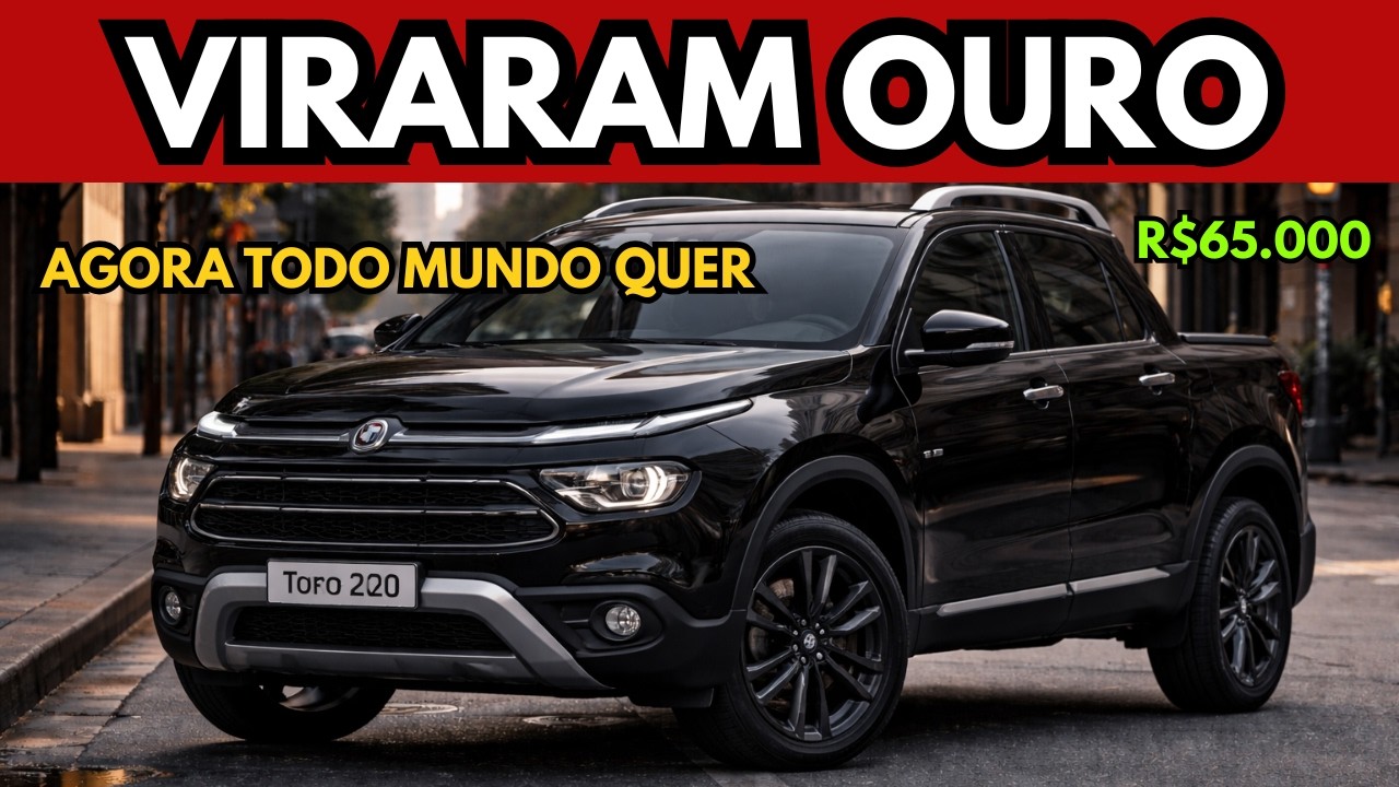 5 PICAPES ESQUECIDAS QUE VIRARAM OURO EM 2026