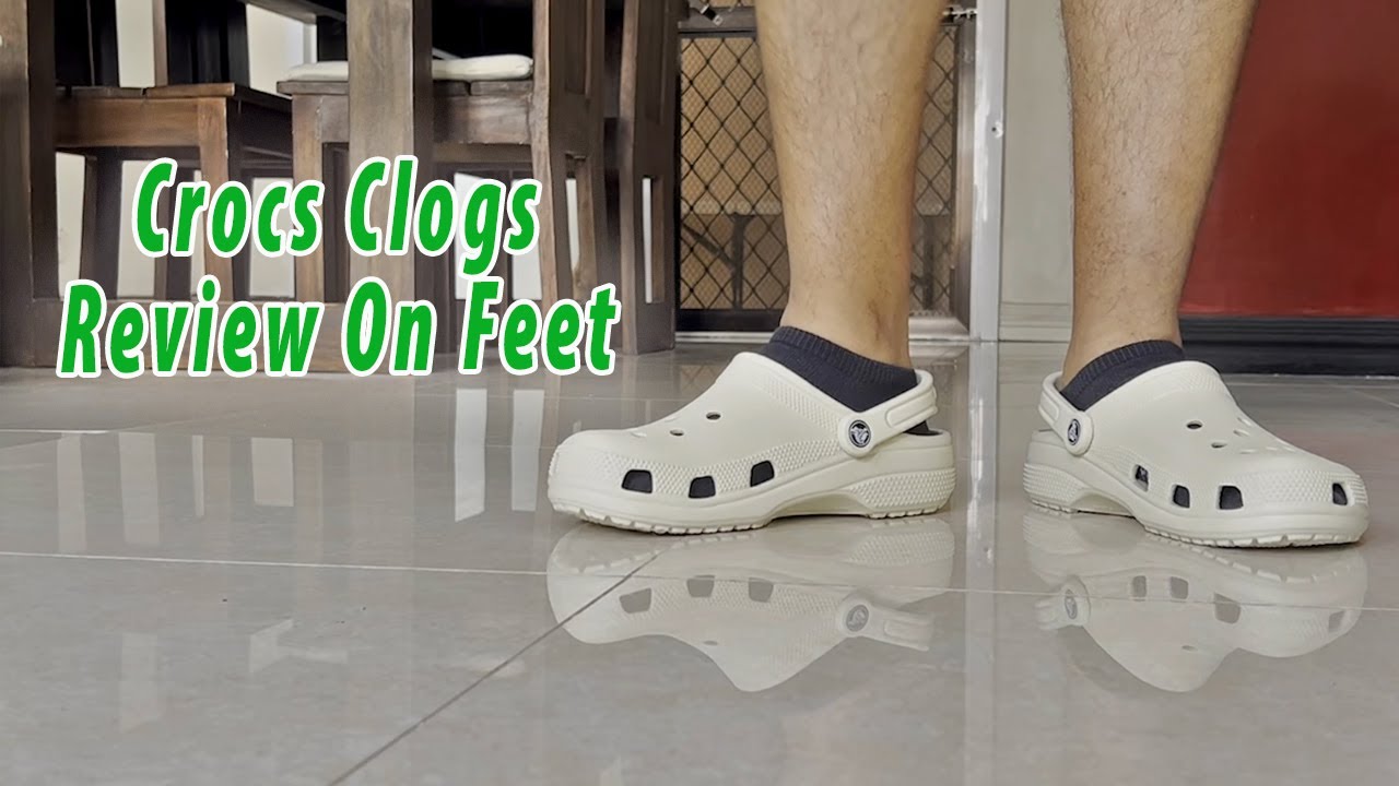 Classic Crocs clogs from Lazada Review on Feet