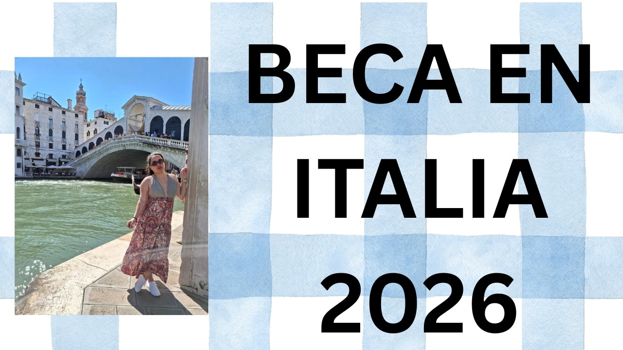 Estudia en ITALIA con Beca Erasmus Mundus 2026 🇮🇹🎓 (Maestrías con financiación completa)
