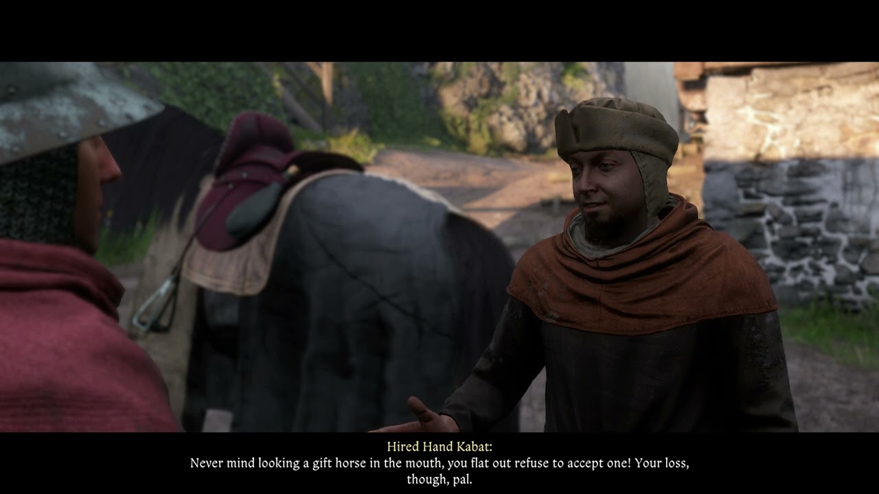 Kingdom Come Deliverance 2 - Back In The Saddle: Talk To The Stable Hand (Make Deal) Inspect Herring