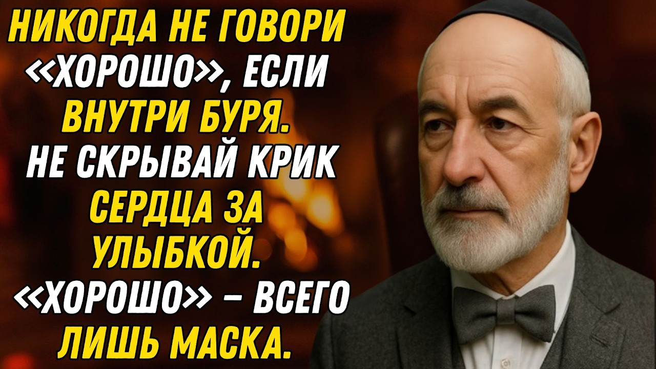 Если у тебя спросили «Как твои дела?» — НЕ ГОВОРИ! Ты теряешь свою силу | Еврейская мудрость