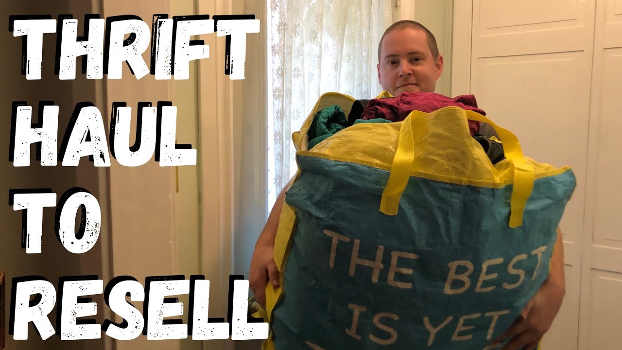 Thrift Haul to Resell on eBay & Poshmark Canada - Guy&rsquo;s Frenchys Clothing Store