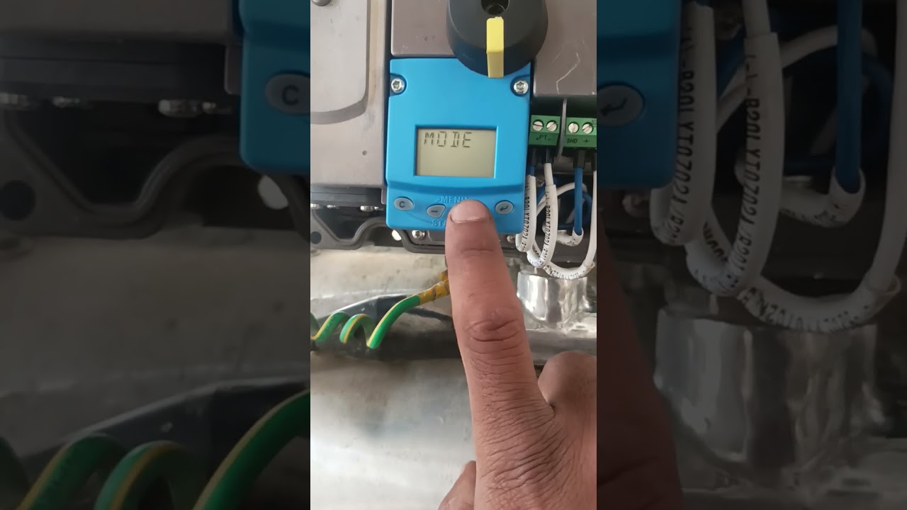 How to change control valve fail action open ( Metso positioner  parameter )