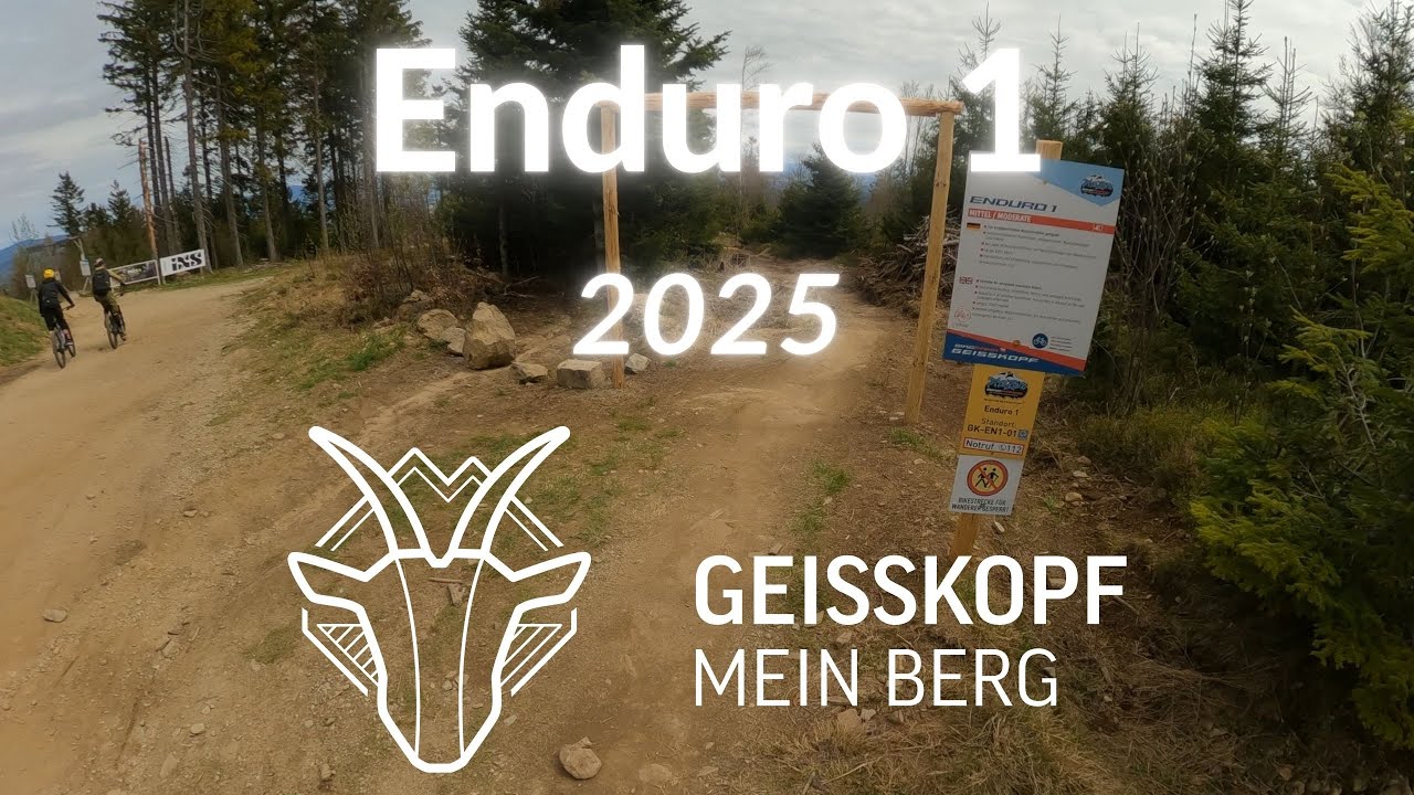 Enduro 1 verschlimmbessert für noch eine Flow Line? - Bikepark Geisskopf - 2025