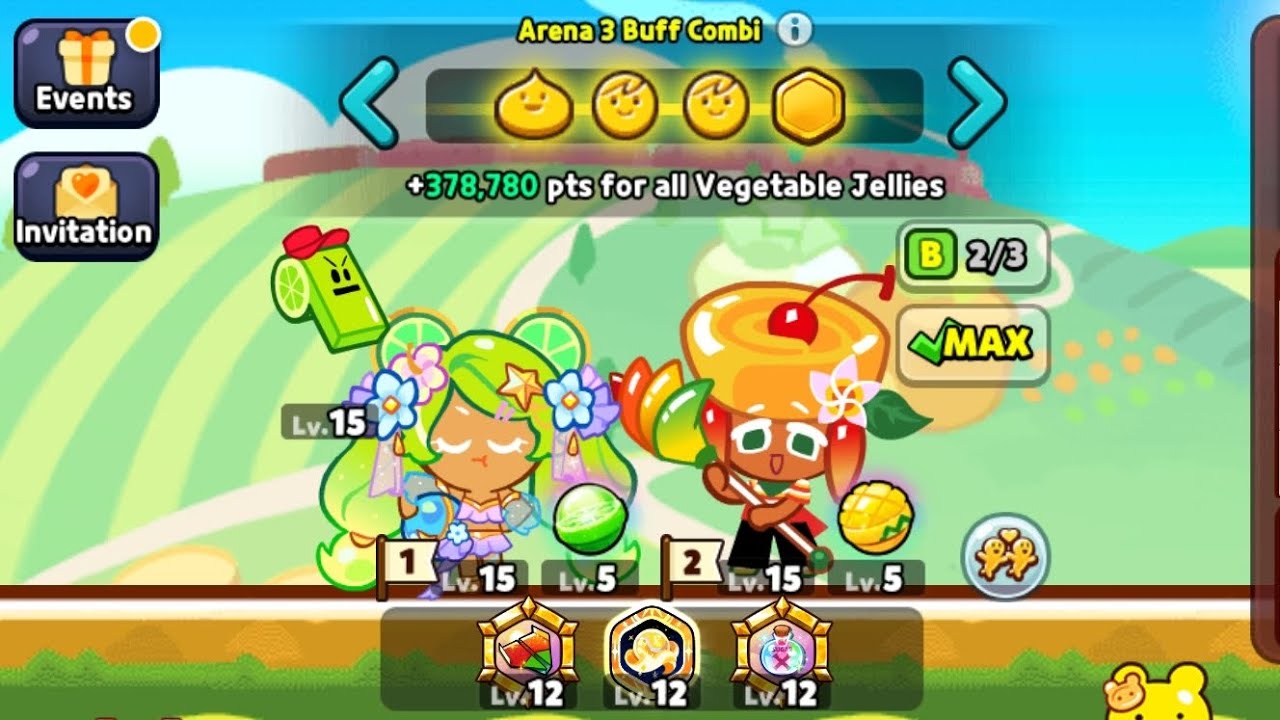 Arena 3 1.517bil Guild Run Little Snowman Season (Cookie Run Ovenbreak [CROB])