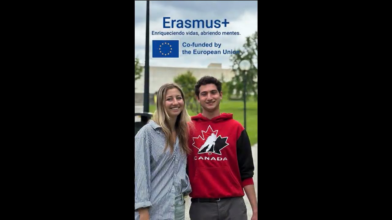 First KA171 Canadian Erasmus Students in UNAV