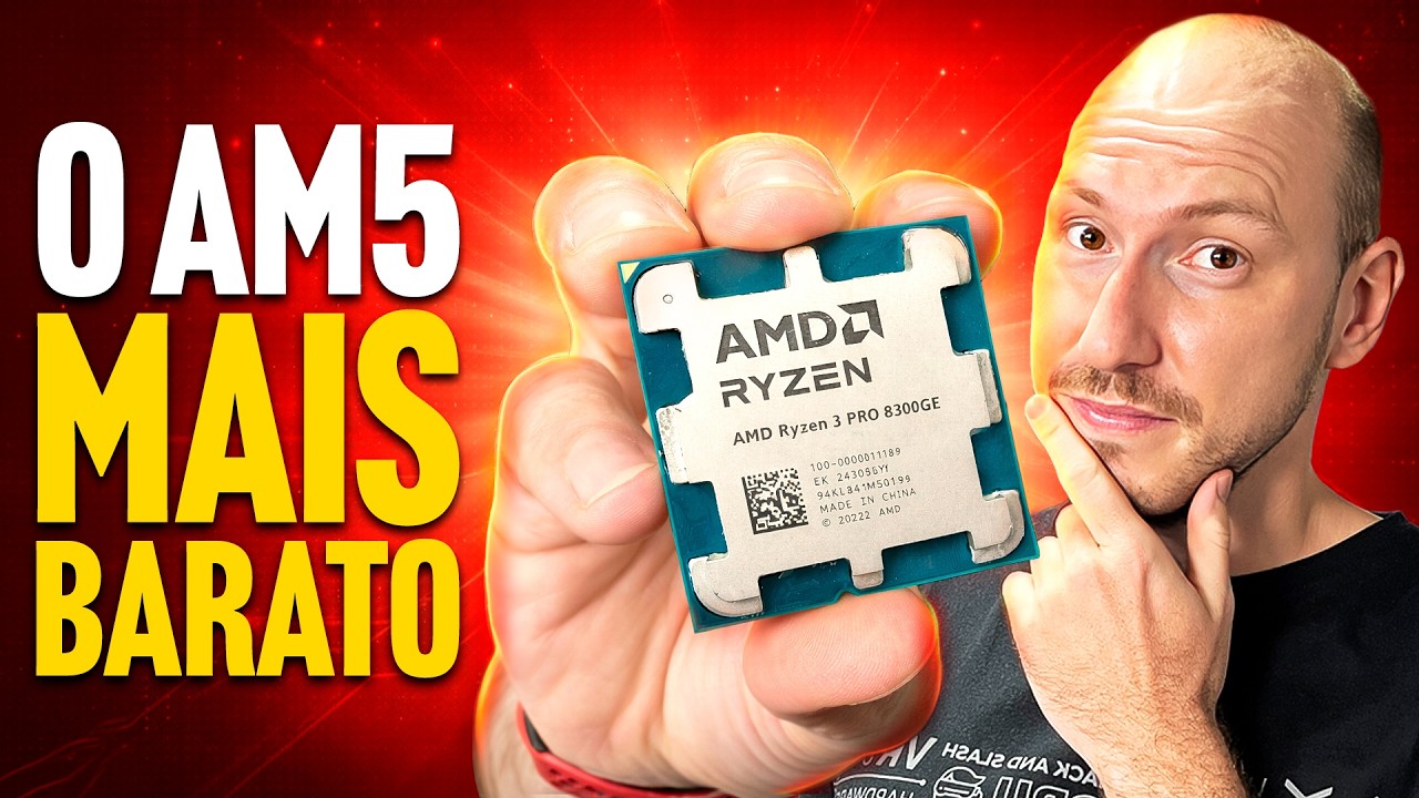 AMD RYZEN 3 8300G: O AM5 de entrada PRESTA?